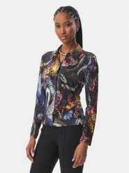 Just Cavalli Bluzka 81PAL228 JS566 Kolorowy Slim Fit. Bluzki damskie Just Cavalli, bez wzorów, z wiskozy, bez ramiączek. Za 1,095.99 zł.