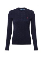Polo Ralph Lauren Sweter z zawartością kaszmiru Kobiety Kaszmir niebieski, S. Niebieskie swetry klasyczne damskie Polo Ralph Lauren, s, z dzianiny, bez kołnierzyka. Za 1,199.95 zł.