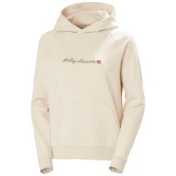 Bluza damska Helly Hansen Core Graphic. Białe bluzy bez kaptura damskie Helly Hansen. Za 342.50 zł.