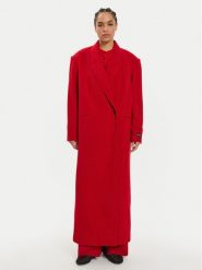 Herskind Płaszcz wełniany Drew 5381158 Czerwony Regular Fit. Czerwone płaszcze damskie Herskind, na zimę, bez wzorów, z syntetyku. Za 2,799.00 zł.