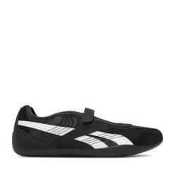 Baleriny Reebok. Czarne baleriny damskie Reebok, bez wzorów, bez obcasa. Za 299.99 zł.