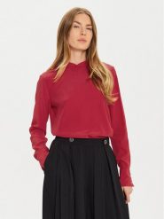 TWINSET Bluzka 242TT2341 Czerwony Regular Fit. Czerwone bluzki damskie Twinset, bez wzorów, z wiskozy, bez ramiączek. Za 919.99 zł.