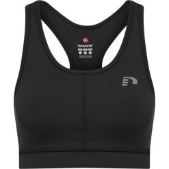 Stanik do biegania Newline core athletic. Czarne biustonosze sportowe damskie Newline, bez wzorów, z dzianiny. Za 190.50 zł.