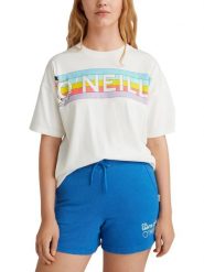 Koszulka damska O'Neill Connective Graphic Long T z krótkim rękawem. Białe t-shirty damskie O'neill, xs, bez wzorów, z bawełny, bez kołnierzyka. Za 159.00 zł.
