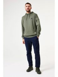 Garcia Bluza w kolorze khaki rozmiar: 3XL. Brązowe bluzy z kapturem męskie Garcia, xl, z bawełny. Za 232.78 zł.