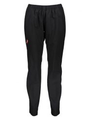 Asics Spodnie przeciwdeszczowe w kolorze czarnym rozmiar: S. Czarne spodnie dresowe damskie Asics, s, outdoorowe. Za 203.99 zł.