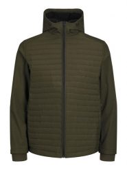 Jack & Jones Kurtka przejściowa w kolorze khaki rozmiar: L. Brązowe kurtki męskie Jack & Jones, l, bez wzorów, bez kaptura. Za 136.13 zł.