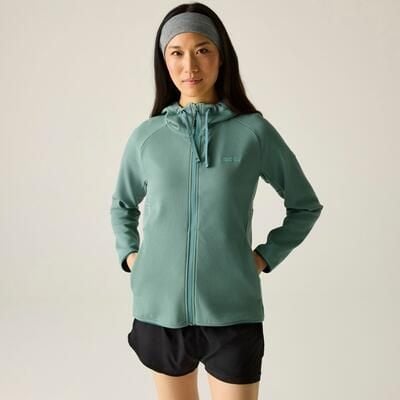 Damska bluza polarowa Nayna z kapturem i zamkiem błyskawicznym. Czerwone bluzy z kapturem damskie Regatta, m, z bawełny. Za 183.99 zł.