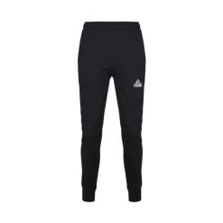 Spodnie do biegania Peak élite. Czarne spodnie dresowe męskie PEAK, bez wzorów, z bawełny. Za 248.50 zł.