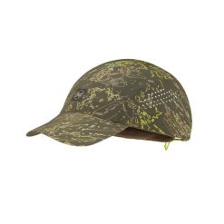 Czapka z daszkiem BUFF COOLNET® UV PACK SPEED CAP ANTER KHAKI. Zielone czapki męskie Buff, na lato, bez wzorów, z materiału. Za 189.90 zł.
