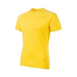 Koszulka sportowa męska Mammut Aegility Fl Outdoor. Żółte t-shirty sportowe męskie Mammut, m, bez ramiączek, outdoorowe. Za 217.25 zł.