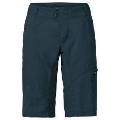 Spodenki damskie VAUDE Tamaro II. Niebieskie szorty damskie Vaude, bez wzorów. Za 449.70 zł.