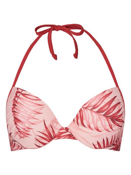 Liu Jo Beachwear Góra od bikini VA5129 J6448 Różowy. Czerwone bikini damskie Liu Jo Beachwear, bez wzorów. Za 249.99 zł.