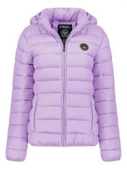 Geographical Norway Kurtka pikowana "Atikamap" w kolorze lawendowym rozmiar: XXL. Różowe kurtki damskie Geographical Norway, xxl, bez wzorów, bez kaptura. Za 183.15 zł.