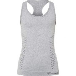 Dziewczęcy tank top Hummel Ci. Szare koszulki dziewczęce HUMMEL, m, bez wzorów, bez ramiączek. Za 158.00 zł.