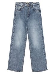 Guess Jeansy J5GA02 D4MU2 Niebieski Regular Fit. Niebieskie spodnie dziewczęce Guess, z jeansu. Za 142.00 zł.