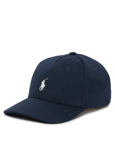 Polo Ralph Lauren Czapka z daszkiem 211977396001 Granatowy. Niebieskie czapki z daszkiem damskie Polo Ralph Lauren, bez wzorów, z poliesteru. Za 209.99 zł.