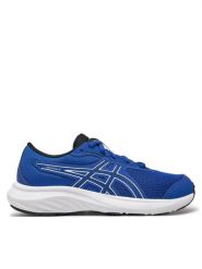 Asics Buty do biegania Contend 9 Gs 1014A337 Niebieski. Niebieskie buty sportowe chłopięce Asics, z materiału, bez zapięcia. Za 179.99 zł.