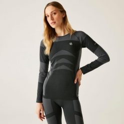 Bielizna termoaktywna damska longsleeve In The Zone II Dare 2b. Brązowa bielizna termoaktywna damska Dare 2b, bez wzorów. Za 119.99 zł.