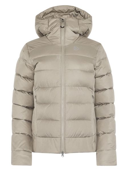 Didriksons Kurtka pikowana "Tejla" w kolorze szarobrązowym rozmiar: 38. Szare kurtki damskie Didriksons, bez wzorów, bez kaptura. Za 674.99 zł.