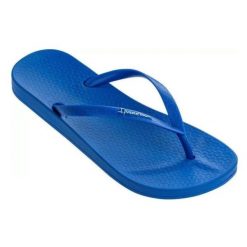 Japonki damskie plażowe do rekreacji Ipanema Anatomica Mix. Niebieskie klapki damskie Ipanema, bez wzorów, z gumy, bez obcasa. Za 77.00 zł.