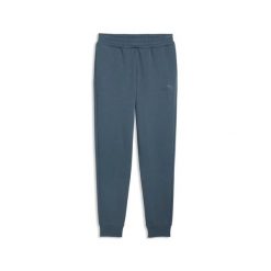 Spodnie do biegania Puma. Niebieskie spodnie sportowe męskie Puma, z dresówki. Za 231.00 zł.