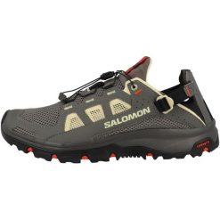Buty trekkingowe męskie Salomon Techamphibian 5. Szare buty trekkingowe męskie Salomon, z gumy, bez zapięcia, trekkingowe. Za 499.99 zł.