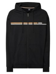 BOSS Bluza Authentic Jacket H 50554785 Czarny Regular Fit. Czarne bluzy bez kaptura męskie Boss, m, z bawełny. Za 499.99 zł.