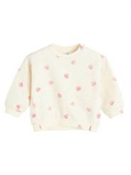 COOL CLUB Bluza w kolorze kremowym rozmiar: 68. Brązowe bluzy i bluzki niemowlęce COOL CLUB, bez wzorów, z bawełny, bez ramiączek, bez kaptura. Za 59.95 zł.