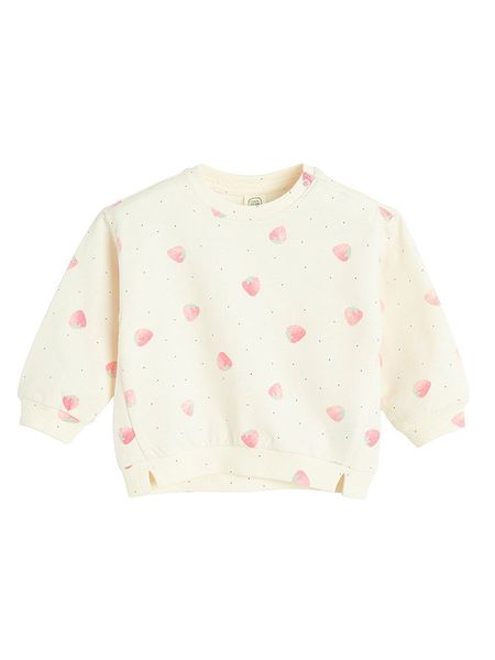 COOL CLUB Bluza w kolorze kremowym rozmiar: 68. Brązowe bluzy i bluzki niemowlęce COOL CLUB, bez wzorów, z bawełny, bez ramiączek, bez kaptura. Za 59.95 zł.