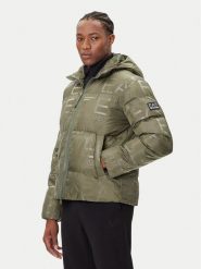 EA7 Emporio Armani Kurtka zimowa 7M000697 AF15969 U8100 Zielony Modern Fit. Zielone kurtki męskie EA7 Emporio Armani, na zimę, m, bez wzorów, z syntetyku, bez kaptura. Za 1,239.00 zł.