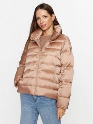 Bomboogie Kurtka puchowa JW 8081 T DLC3 Brązowy Regular Fit. Brązowe kurtki damskie Bomboogie, bez wzorów, z puchu, bez kaptura. Za 1,249.00 zł.