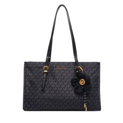 Torebka MICHAEL Michael Kors. Czarne torebki klasyczne damskie MICHAEL Michael Kors, bez wzorów, bez dodatków. Za 879.99 zł.