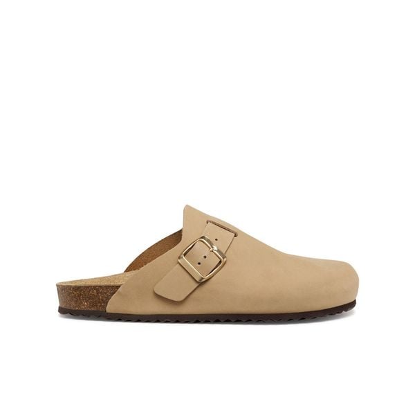 Sandały damskie Geox Brionia. Brązowe sandały damskie Geox, bez wzorów, bez obcasa. W wyprzedaży za 340.50 zł.