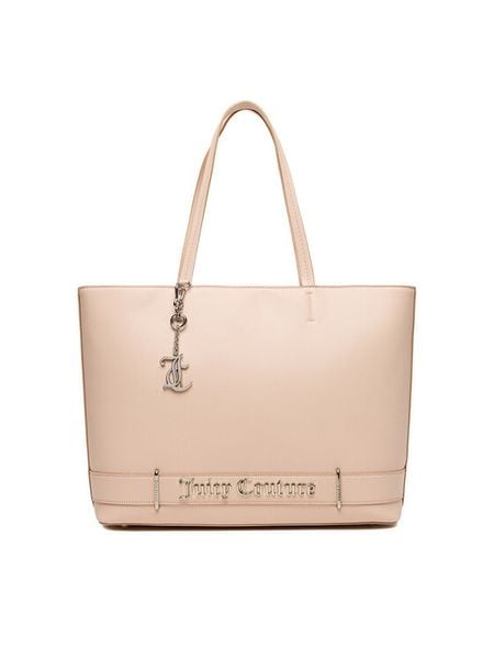 Juicy Couture Torebka CEO-BEJXT8840WVP Różowy. Czerwone torebki klasyczne damskie Juicy Couture, bez wzorów, z materiału, bez dodatków. Za 369.99 zł.