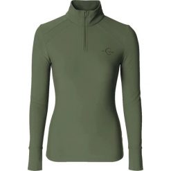 Damska koszulka jeździecka z długim rękawem Covalliero Active. Brązowe t-shirty damskie COVALLIERO, m, bez wzorów, bez kołnierzyka. Za 255.00 zł.
