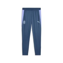 Spodnie dresowe OM. Niebieskie spodnie sportowe męskie Puma, z dresówki. Za 324.50 zł.