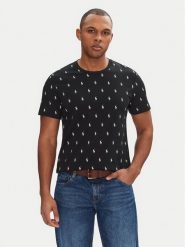 Polo Ralph Lauren T-Shirt 714899612005 Czarny Regular Fit. Czarne koszulki polo męskie Polo Ralph Lauren, m, bez wzorów, z bawełny, bez ramiączek. Za 179.99 zł.