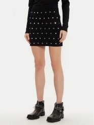 Sisley Spódnica ołówkowa 1MNPM000D Czarny Slim Fit. Czarne spódniczki damskie SISLEY, xs, bez wzorów, z syntetyku, ołówkowe. Za 179.99 zł.