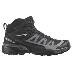 Buty trekkingowe męskie Salomon X Ultra Mid 360 Gtx Gore-tex. Czarne buty trekkingowe męskie Salomon, z gore-texu, za kostkę, bez zapięcia, trekkingowe, gore-tex. Za 659.00 zł.