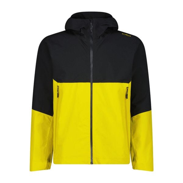 Kurtka z kapturem CMP. Żółte kurtki męskie CMP, bez wzorów, sportowe, z kapturem. Za 288.69 zł.