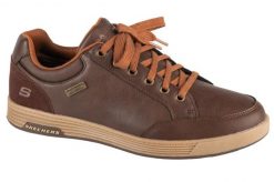 Buty sportowe Sneakersy męskie, Cavell - Sparkman. Brązowe buty sportowe na co dzień męskie Skechers, z materiału, bez zapięcia, trekkingowe. Za 259.99 zł.
