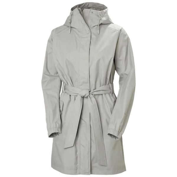 Damska kurtka wodoodporna Helly Hansen Hh Classics Trench. Szare kurtki damskie Helly Hansen, bez wzorów, bez kaptura. W wyprzedaży za 568.65 zł.