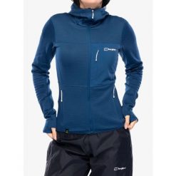 Bluza damska rozpinana Berghaus Ridge-Hiker Hoody. Zielone bluzy bez kaptura damskie Berghaus, s. Za 371.99 zł.