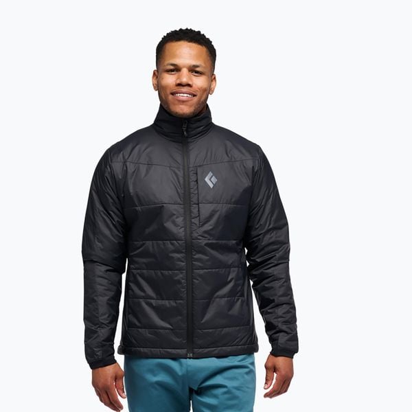 Kurtka ocieplana męska Black Diamond Solution 2.0 Hoody AP7440820002SML1. Czarne kurtki męskie Black Diamond, m, bez wzorów, z puchu, sportowe, bez kaptura. Za 689.99 zł.