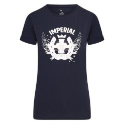 Koszulka damska Imperial Riding Glow. Niebieskie t-shirty damskie IMPERIAL RIDING, xl, bez wzorów, z jersey, bez kołnierzyka. Za 148.50 zł.
