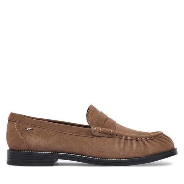 Lordsy Tamaris. Brązowe mokasyny damskie Tamaris. Za 394.99 zł.