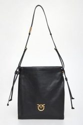 Torebka Slouchy Classic Bag Vitello Fiore PINKO. Torebki klasyczne damskie Pinko, bez wzorów, bez dodatków. W wyprzedaży za 1,319.20 zł.