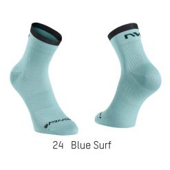 Skarpety rowerowe NORTHWAVE Origin Sock. Szare skarpetki damskie Northwave, bez wzorów, z włókna. Za 62.99 zł.