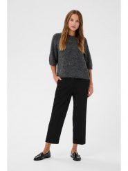 Kaffe Sweter w kolorze antracytowym rozmiar: M. Czarne swetry klasyczne damskie Kaffe, m, z wełny, bez kołnierzyka. Za 138.45 zł.